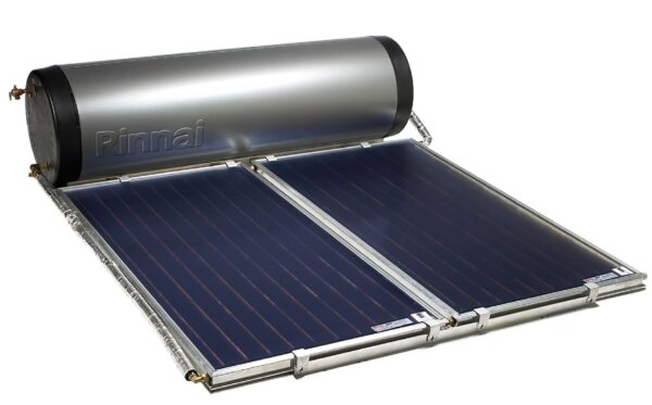 RINNAI SOLAR HOT WATER - CLOSE COUPLED ELECTRIC BOOST WITH S/S TANK & 2 X EXCELSIOR PANELS ( SS330H2BEX-36 )