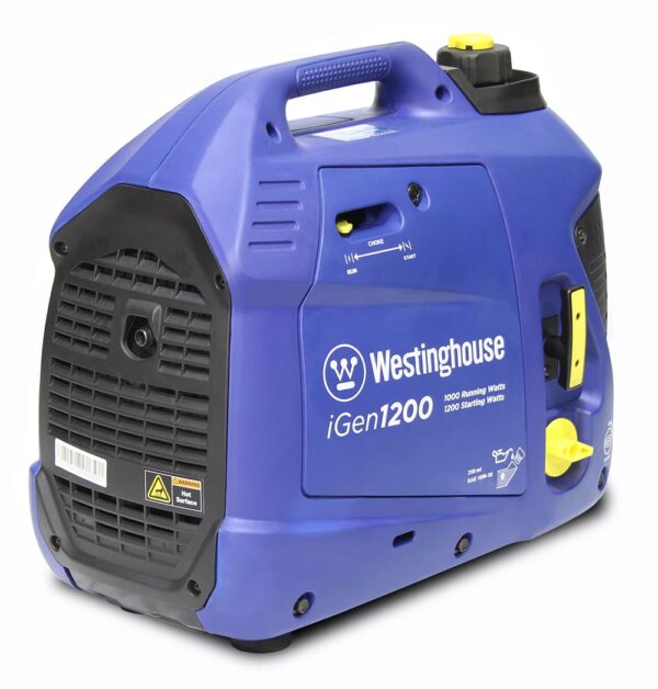 GENERATOR WESTINGHOUSE - iGEN1200 - 1200 Start, 1000 Running watts, - 2 Yr Domestic Warranty