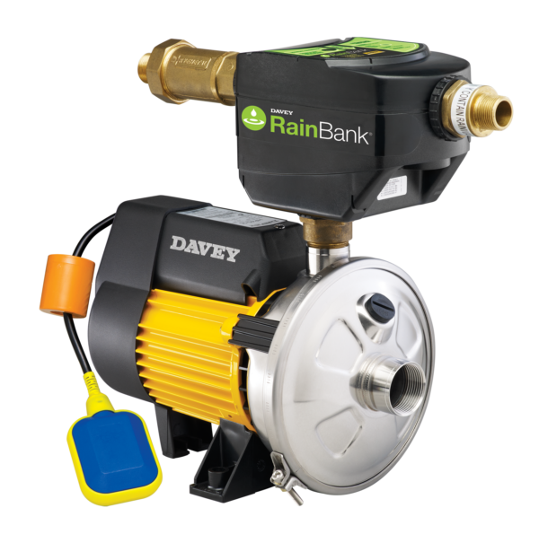 DAVEY RAINBANK MK11 WITH A HP45-05 EXTERNAL (RAIN MAINS CHANGEOVER PUMP KIT) KRB1