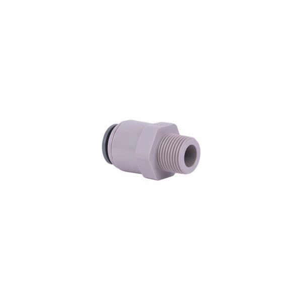 KWIK CONNECT STRAIGHT ADAPTOR TUBE TO MALE THREAD 1/2"TUBE X 1/2" MALE BSP - KSA77