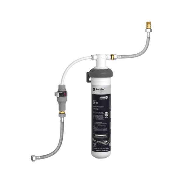 PURETEC PUREMIX Z6 HIGH FLOW INLINE UNDERSINK WATER FILTER SYSTEM 9.5 LITRES/MIN - ULTRAZ 0.1 MICRON PUREMIXZ6