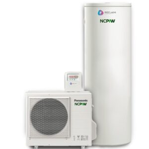 Reclaim Energy Heat Pump 400ltr Glass Lined W/ Panasonic Heat Pump