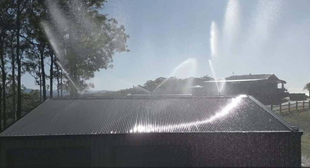 Protect your Property from Bushfire: The Power of Roof Sprinklers 3 Roof sprinkler systems