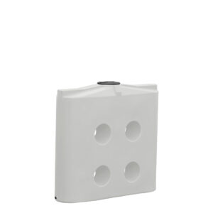 Yarrin Slimline Poly Watertank 1000ltr [col:surf Mist]