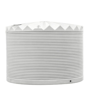 Rapidplas Round Tank Crown Force Corrugated 22,500l - 3510d X 2505 Inlet X 2710 Height [col:surf Mist]
