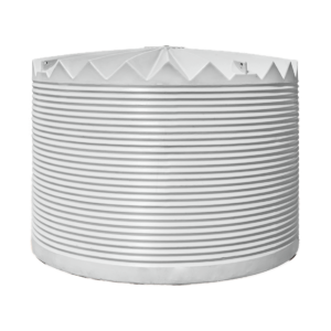 Rapidplas 14,000l Round Tank Crown Force Corrugated- 3000d X 2420h - 2150 Inlet - Rtc13500