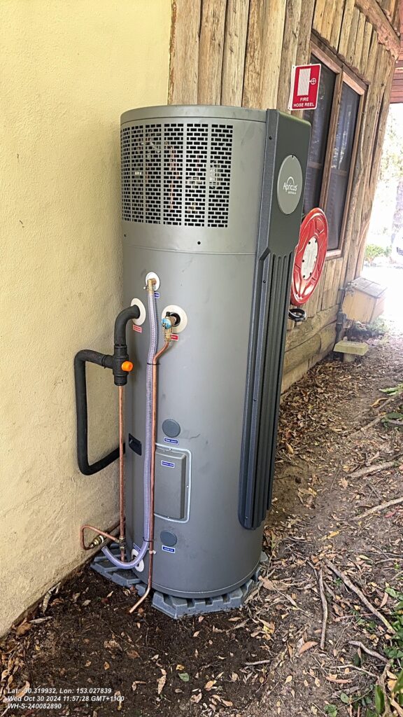 New Apricus All in One Hot Water Heat Pump Installed