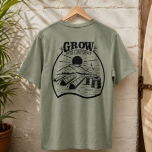 Ncp+w Grow With Confidence Tee [size:m Col:charcoal]